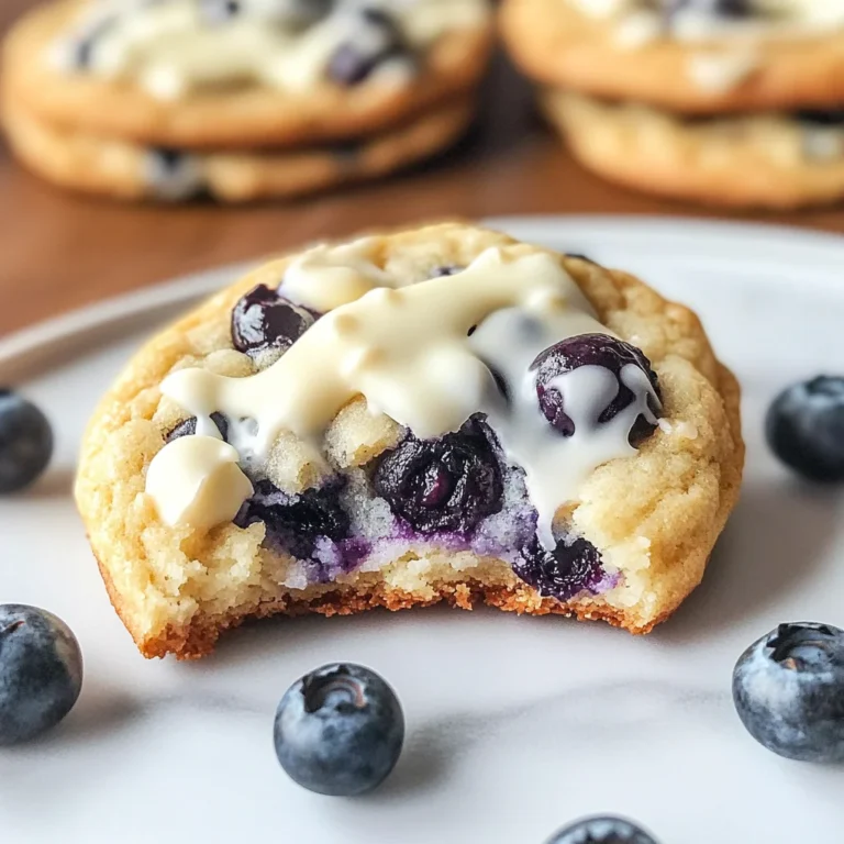 Blueberry White Chocolate Chip Cookies - Alrightwithme