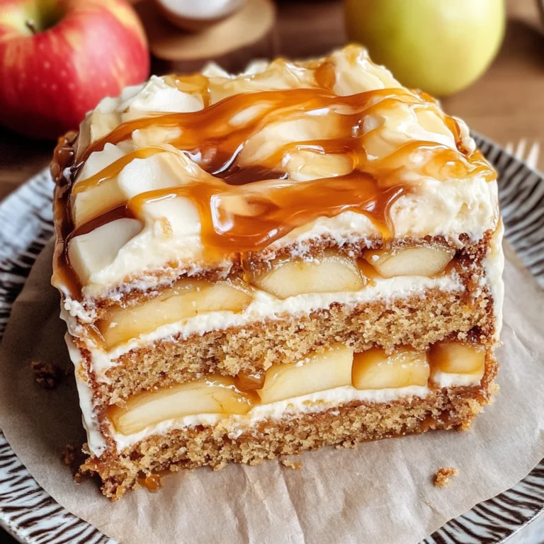 Caramel Apple Cake