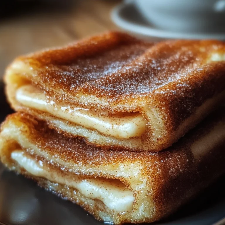 Churro Stuffed French Toast with Cinnamon Sugar