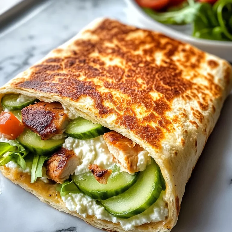 Cottage Cheese Wrap Recipe