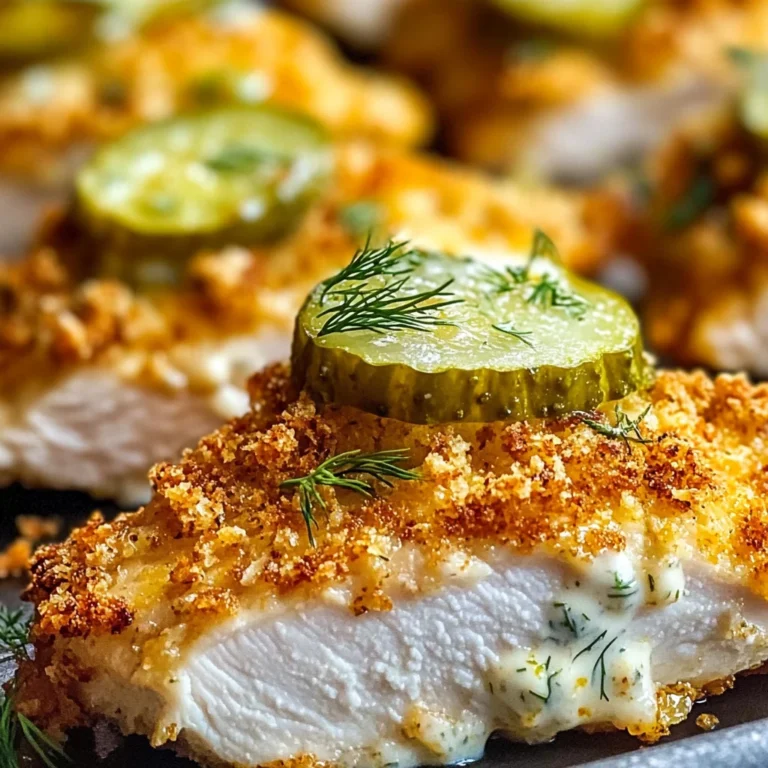 Dill Pickle Parmesan Chicken Recipe