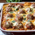 Dump-and-Bake Meatball Casserole