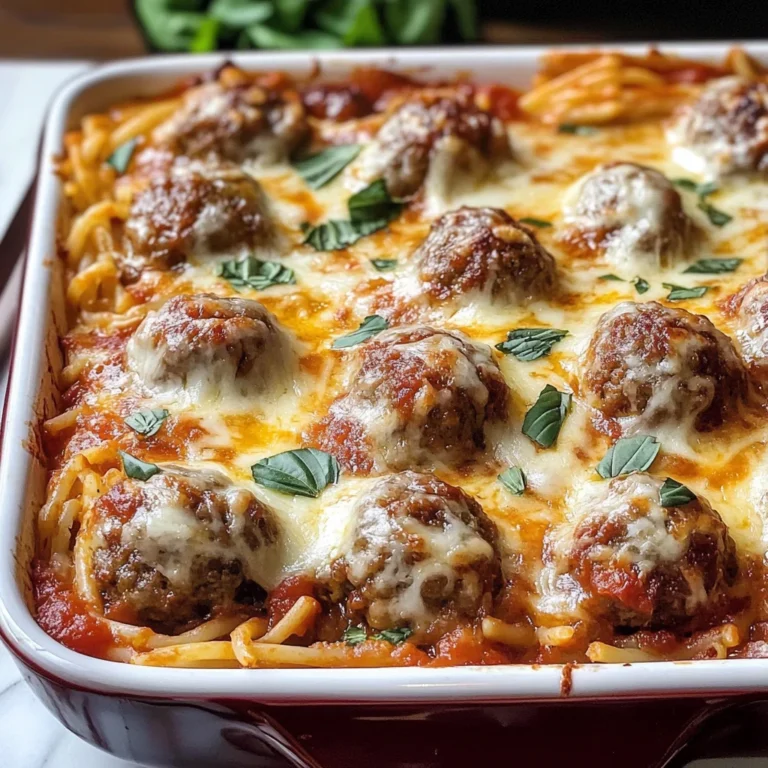Dump-and-Bake Meatball Casserole