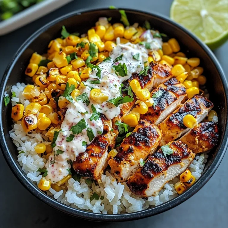 Easy Street Corn Chicken Rice Bowl