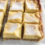 Eggnog Gooey Butter Bars