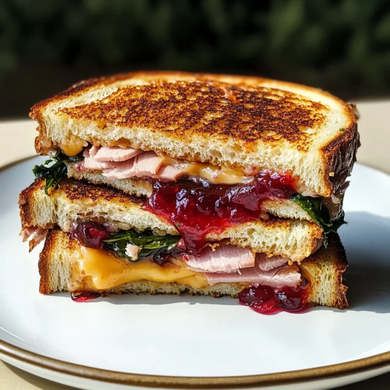 Ham Cheddar Cranberry Melt