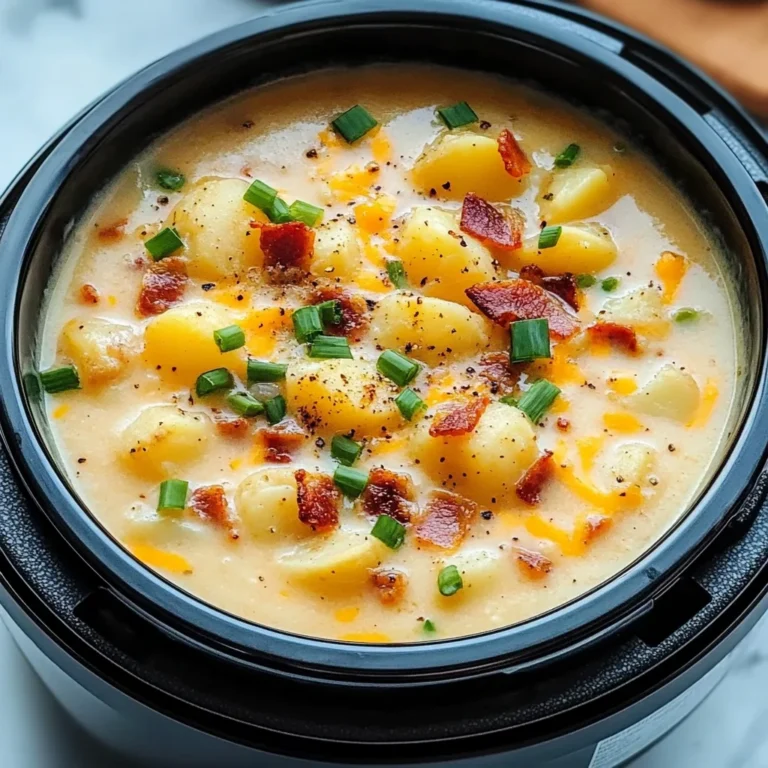 Instant Pot Cajun Potato Soup