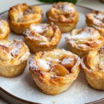 Mini Apple Pies With Puff Pastry (No Peeling)