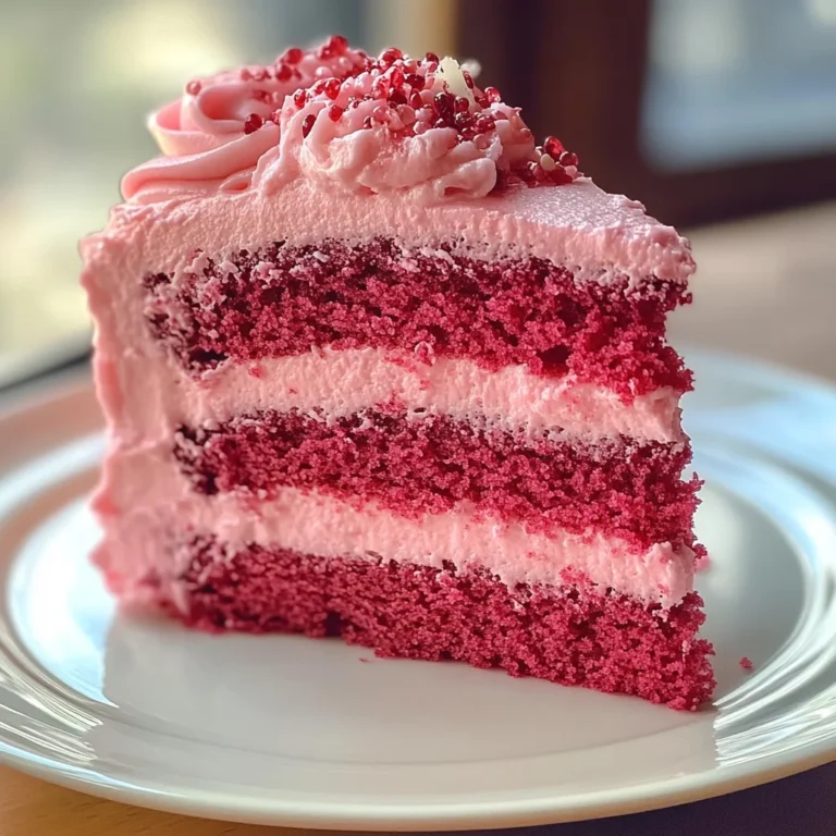 Mother's Day Pink Velvet Cake