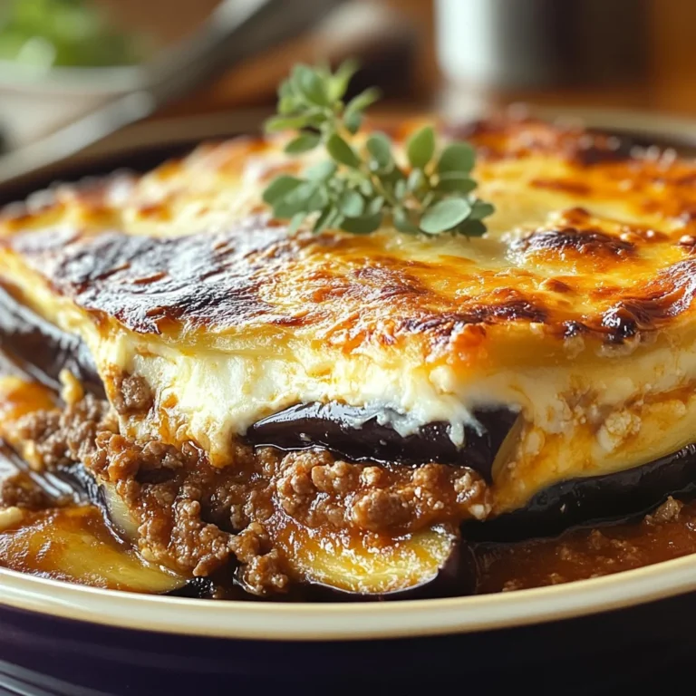 Outrageously Delicious Greek Moussaka