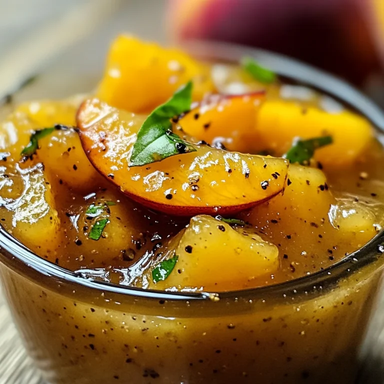 Peach Honey Dijon Balsamic Vinaigrette