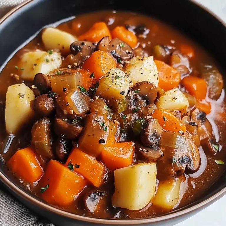 Quick Vegetarian Stew