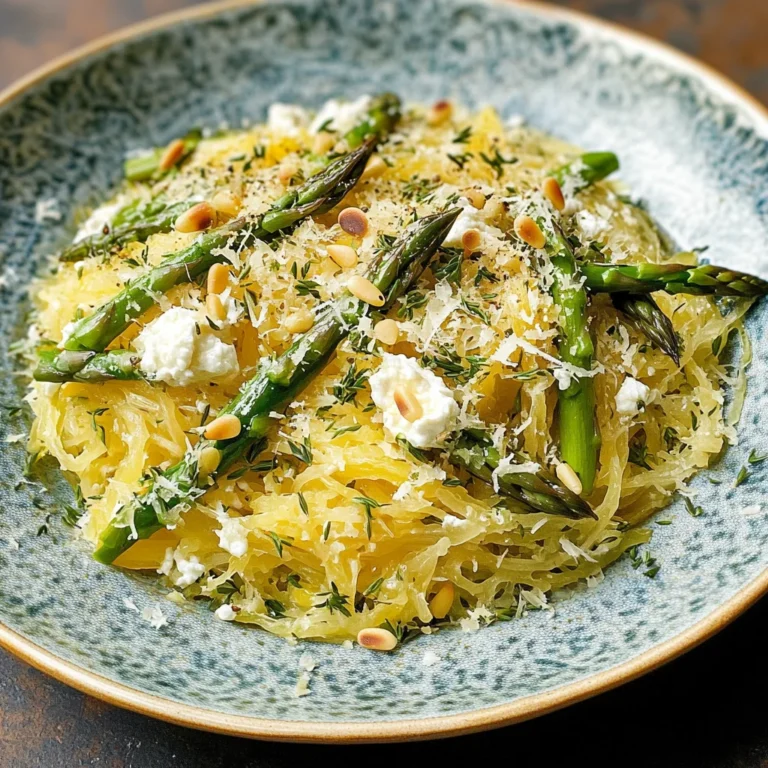 Recipe: Spaghetti Squash with Asparagus, Ricotta, Lemon, and Thyme