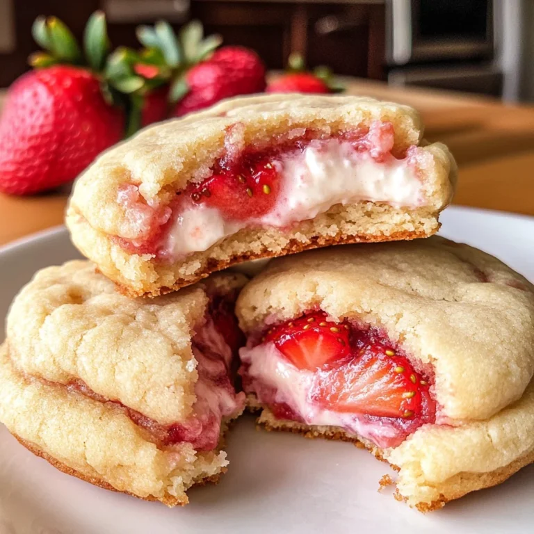 Strawberry Cheesecake Cookies