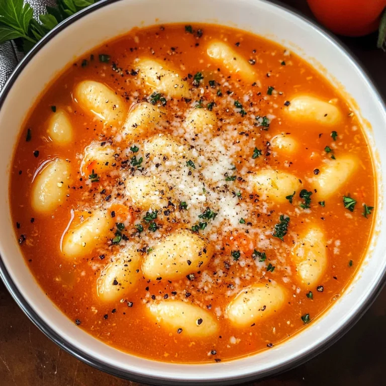 Tomato Gnocchi Soup
