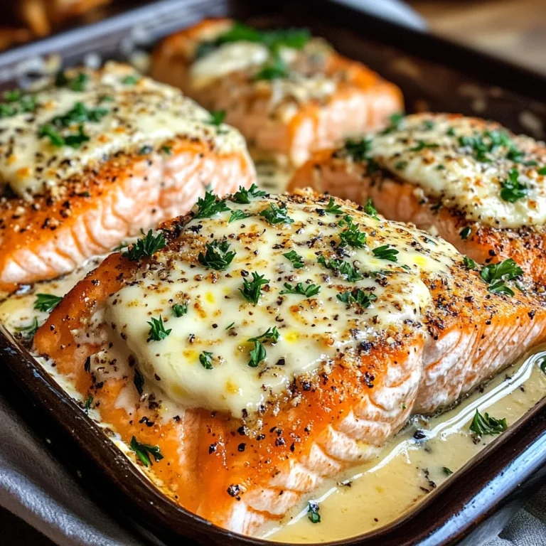 Baked Boursin Salmon