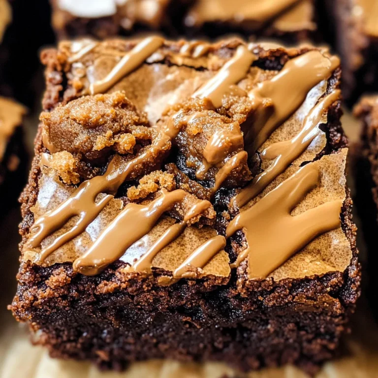 Biscoff Brownies