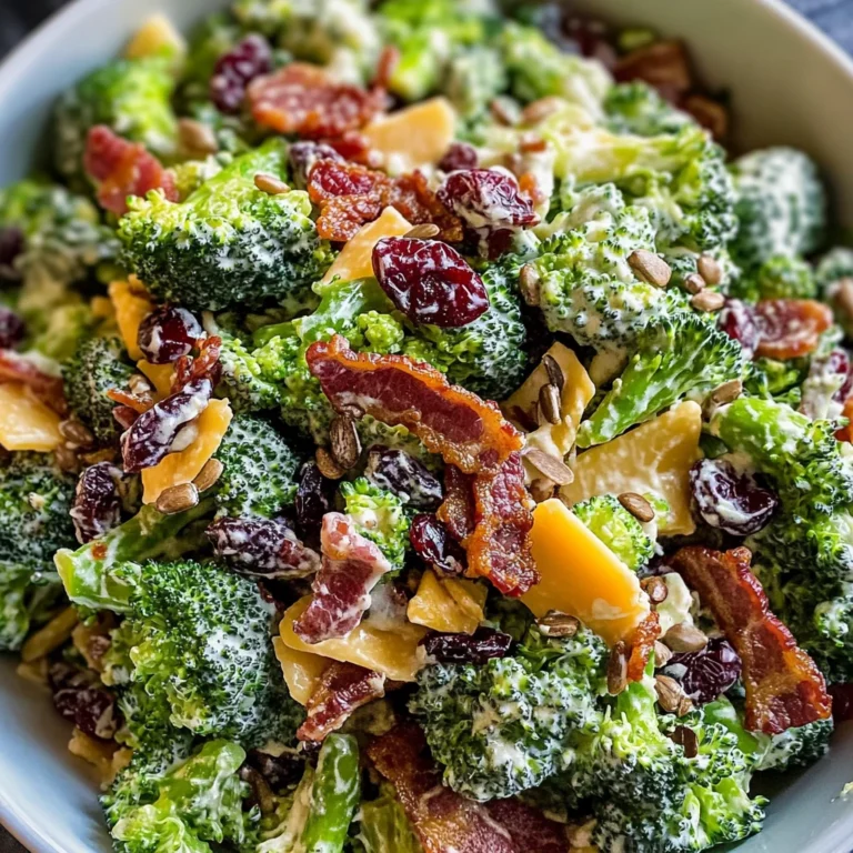 Broccoli Salad with Bacon Recipe