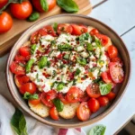 Bruschetta Dip: A Vibrant and Flavorful Appetizer to Delight Your Guests
