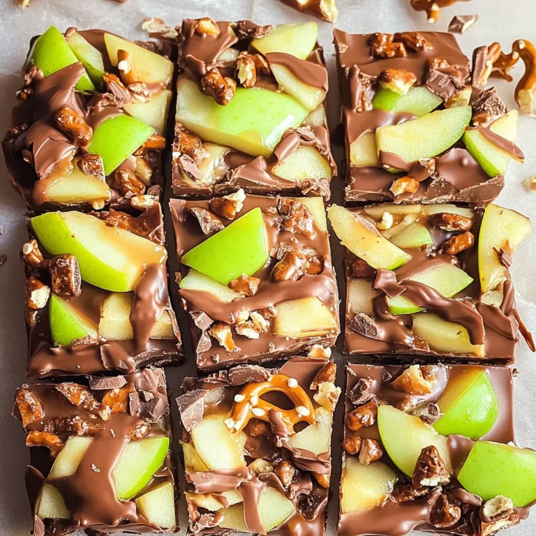 Caramel Apple Bark