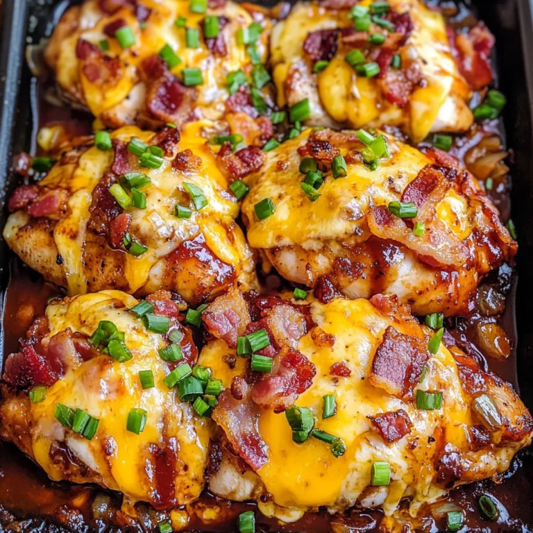 Cheesy Bacon BBQ Chicken