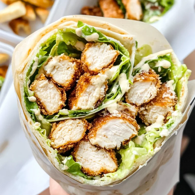 Chicken Caesar Wrap Recipe