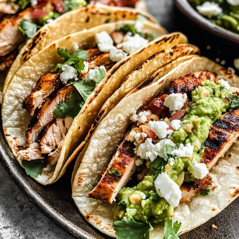 Chicken Street Tacos