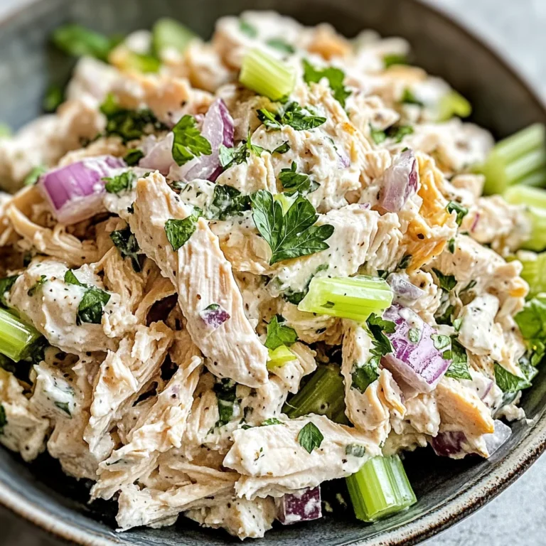 Cottage Cheese Chicken Salad