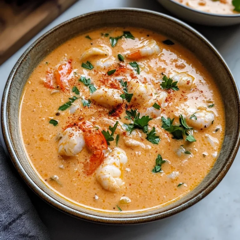 Crab and Shrimp Seafood Bisque