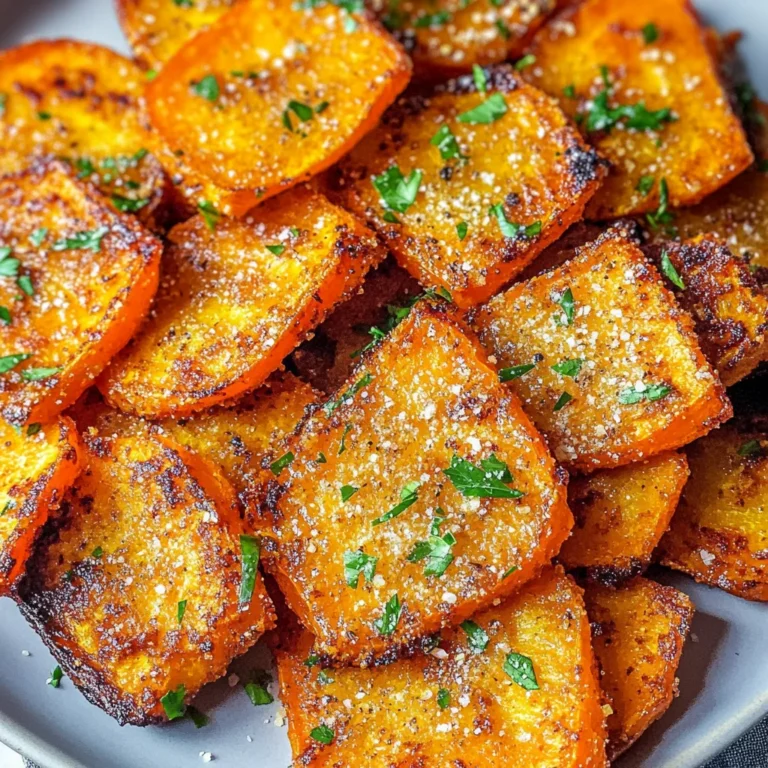 Crispy Smashed Carrots