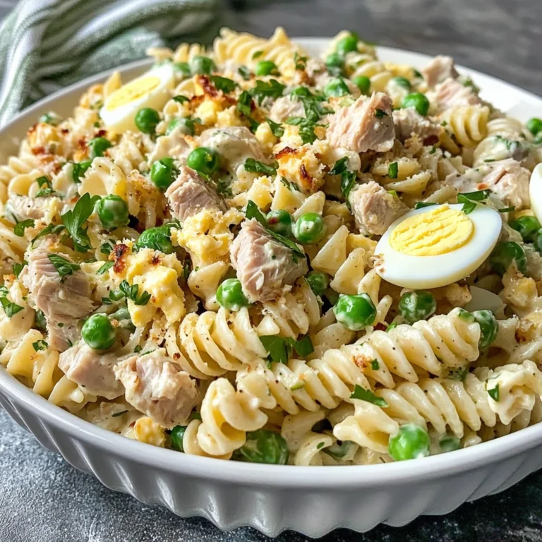 Easy Tuna Pasta Salad