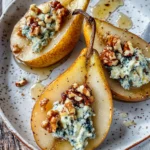 Elegant Blue Cheese Stuffed Pears
