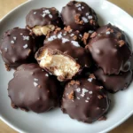 High Protein Frozen Peanut Butter Greek Yogurt Bites