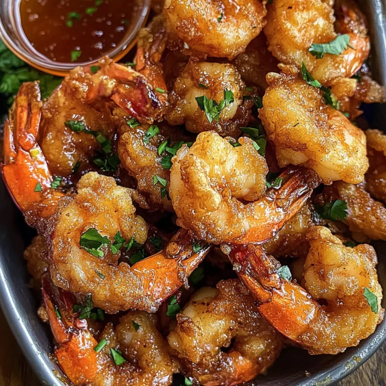 Hot Honey Fried Shrimp