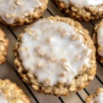 Iced oatmeal cookies - Crumbl copycat