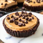Mini Chocolate Peanut Butter Pies - Easy Dessert Recipe