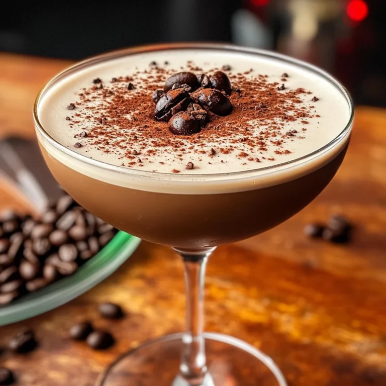 Peppermint Mocha Espresso Martini