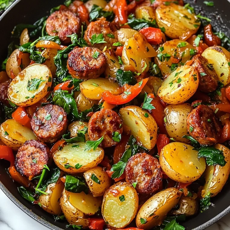 Sausage And Potatoes Skillet