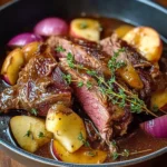 Tasty Apple Cider Braised Pork Shoulder