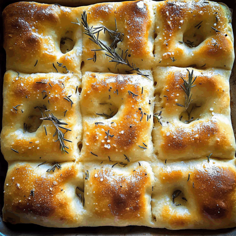 Easy Focaccia Bread Recipe