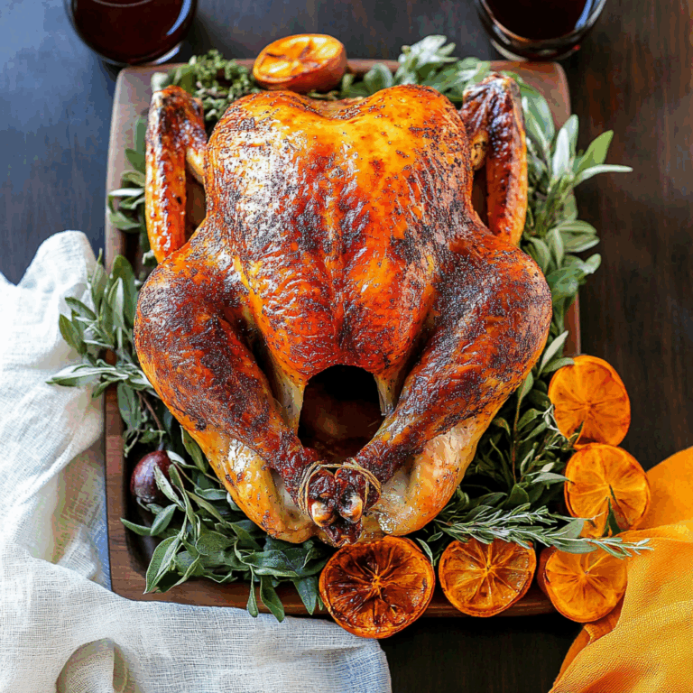 Super Juicy Turkey Baked In Cheesecloth and white grape juice