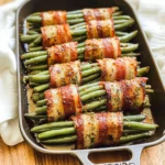 Bacon-Wrapped Green Bean Bundles recipe