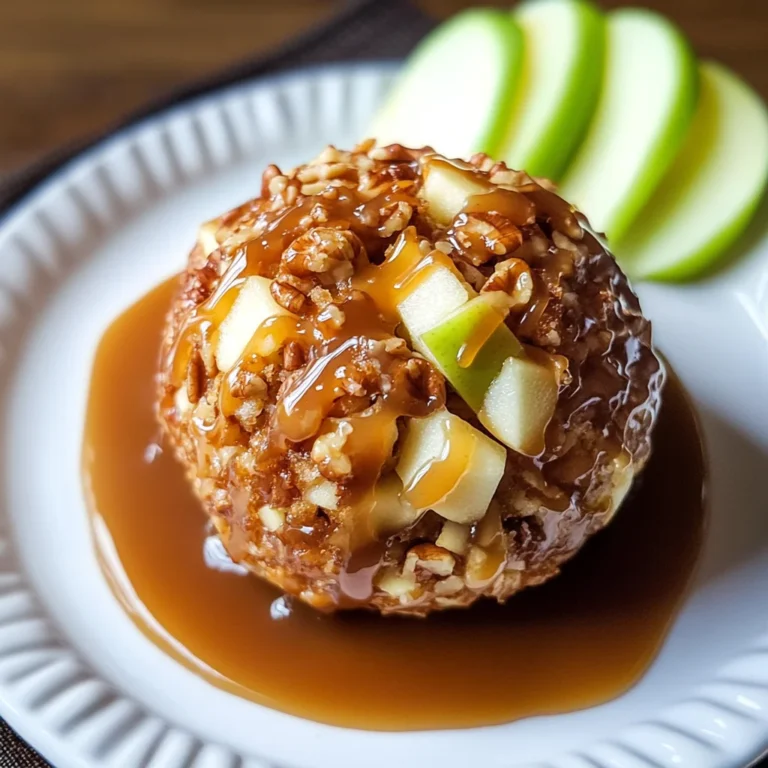 Caramel Apple Cheese Ball