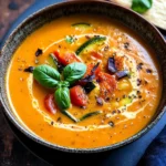 Creamy Roasted Veggie Soup