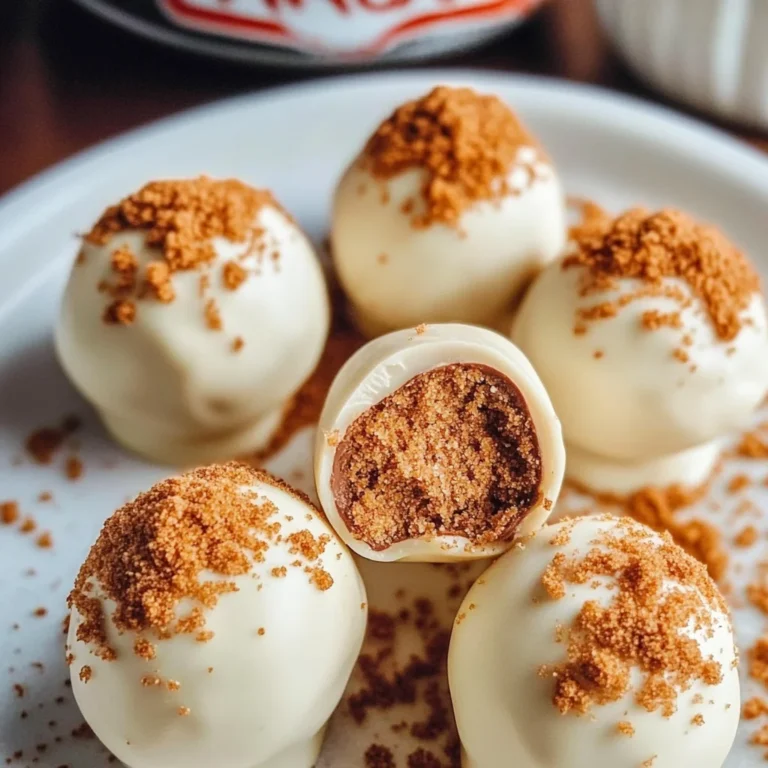 Easy Biscoff Truffles