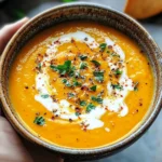 Easy Butternut Squash and Sweet Potato Soup