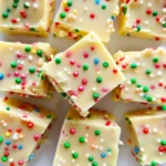 Easy Sugar Cookie Christmas Fudge
