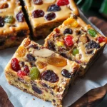 Festive Christmas Fruitcake Traybake: A Holiday Delight