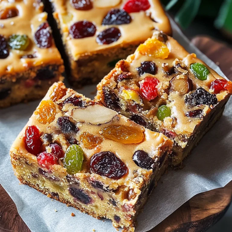 Festive Christmas Fruitcake Traybake: A Holiday Delight