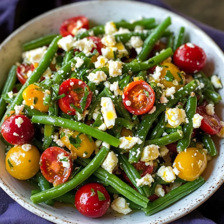 Green Bean and Feta Salad